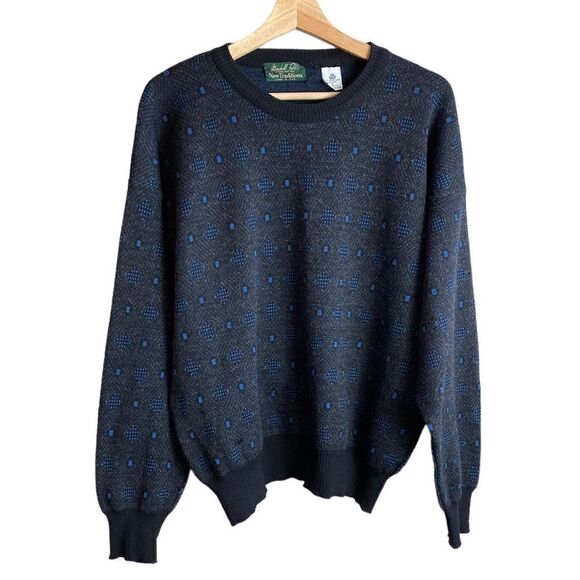 Vintage marshall fields crew neck wool sweater - Picture 1 of 4